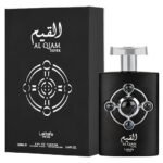 erfume Ard Al Zaafaran Al Qiam Silver EDP 100 ml frasco plateado con detalles negros