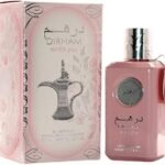 Perfume Ard Al Zaafaran Dirham Wardi EDP 100 ml frasco rosa
