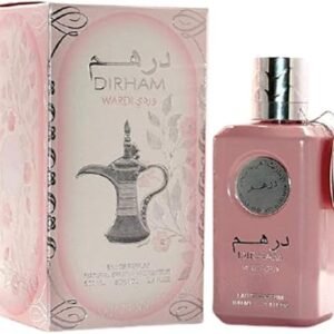 Perfume Ard Al Zaafaran Dirham Wardi EDP 100 ml frasco rosa