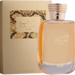 Perfume Rasasi Hawas for Her EDP 100 ml frasco rosa con tapa plateada