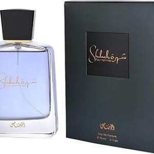 Rasasi Shuhrah Pour Homme EDP 90 ml frasco gris con dorado