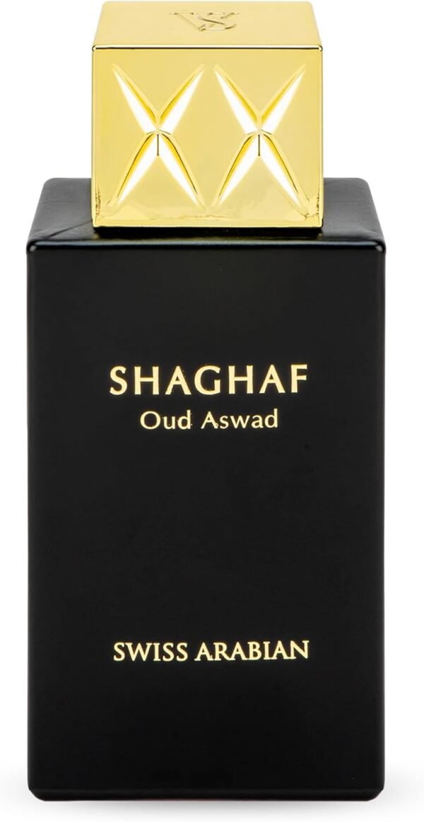 Perfume Swiss Arabian Shaghaf Oud EDP frasco dorado
