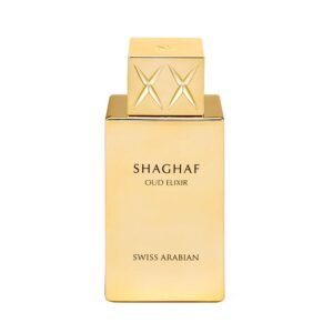 erfume Swiss Arabian Shaghaf Oud EDP frasco dorado
